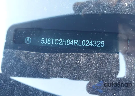 2024 Acura Rdx A-Spec Advance Package z USA, uszkodzony, nr VIN 5J8TC2H84RL024325